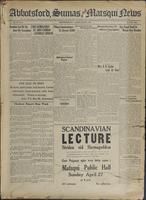 Abbotsford Sumas & Matsqui News, April 24, 1924