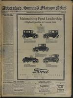 Abbotsford Sumas & Matsqui News, September 17, 1925