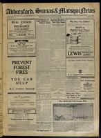 Abbotsford Sumas & Matsqui News, August 26, 1926