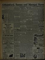 Abbotsford Sumas & Matsqui News, September 30, 1931