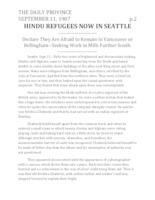 Hindu Refugees Now in Seattle