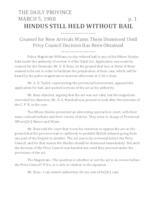Hindus still held without bail