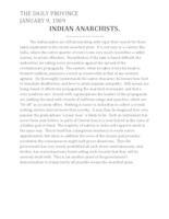 Indian anarchists