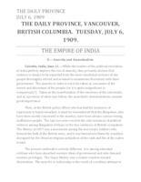 The empire of India:--Anarchy and assasination
