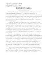Bombs in India