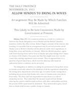 Allow Hindus to bring in wives