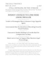 Hindus chances to land here grow smaller