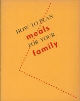 How to plan meals for your family