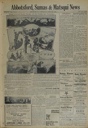 Abbotsford Sumas & Matsqui News, March 8, 1933, page 1
