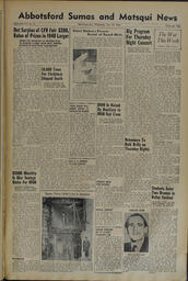 Abbotsford Sumas & Matsqui News, November 27, 1940, page 1