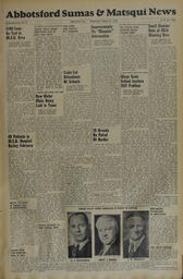 Abbotsford Sumas & Matsqui News, March 13, 1940, page 1