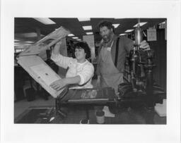 Letterpress with Crispen Elsted of Barbarian Press