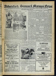 Abbotsford Sumas & Matsqui News, April 20, 1927, page 2