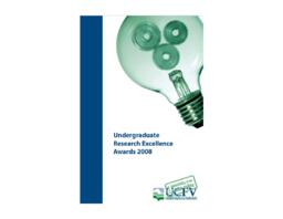 Undergraduate Research Excellence Awards 2008