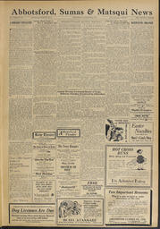 Abbotsford Sumas & Matsqui News, March 24, 1937, page 1