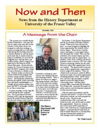 2016 Fall: Now and Then