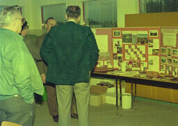 Display about hazelnuts
