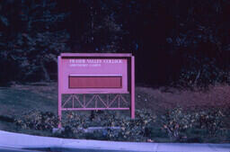 Abbotsford campus directional sign